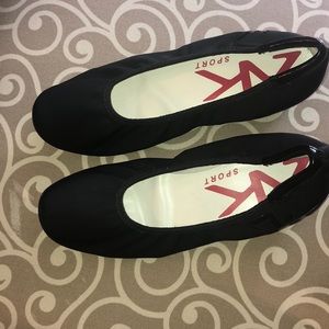 Anne Klein Sport ballet style stretchy wedge